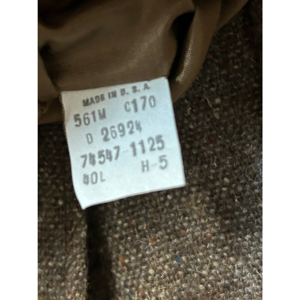 Tailored Classics by Levi Strauss Men's Vintage Double-Breasted Wool Blazer 40L - Picture 8 of 8
